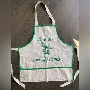 Vintage Cotton Canvas Small Gardening Apron